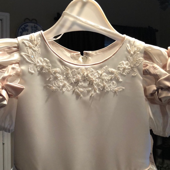 Mon Cheri Toddler Bridal Dress - Picture 2 of 6
